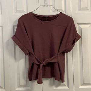 Express Front-tie Blouse